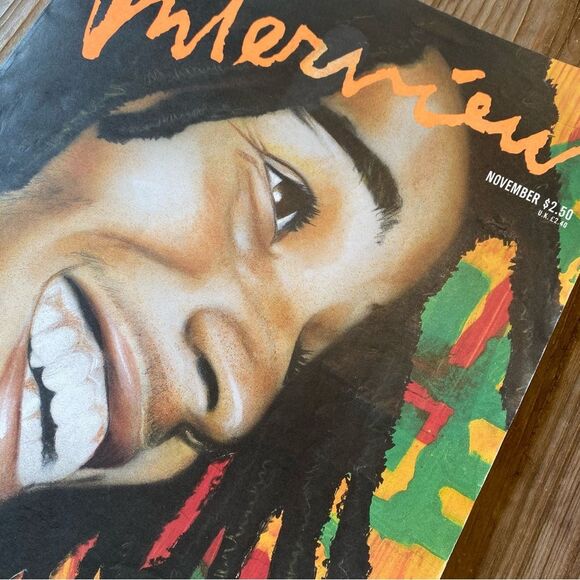 20th Anniversary - Ziggy Marley - Interview mag - Capote Madonna Lauper - Picture 7 of 12